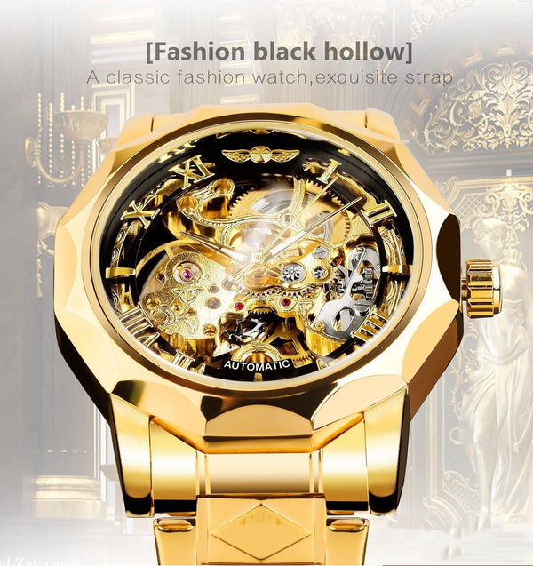 Retro Luxury Luminous Men's Automatic Mechanical Watch